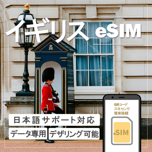 …World one eSIM…イギリス