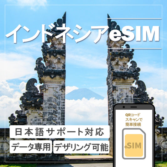…World one eSIM…インドネシア